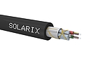 Venkovní kabel ADSS 4KN Solarix 12vl 9/125 HDPE F<sub>ca</sub> černý SXKO-ADSS-4KN-12-OS-HDPE  - Solarix - Kabel optický