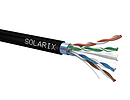 Instalační kabel Solarix CAT6 FTP PE F<sub>ca</sub> venkovní 500m/cívka SXKD-6-FTP-PE - Solarix - Kabely drát