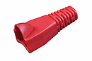 Ochrana RJ45 snag proof červená S45SP-RD pro kabely s celkovým průměrem do 5,5 mm - Solarix - Ochrany