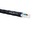Zafukovací kabel MICRO Solarix 12vl 9/125 HDPE F<sub>ca</sub> černý SXKO-MICRO-12-OS-HDPE - Solarix - Kabel optický