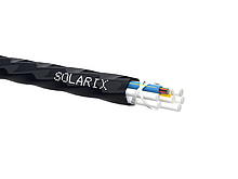 Zafukovací kabel MICRO Solarix 12vl 9/125 HDPE F<sub>ca</sub> černý SXKO-MICRO-12-OS-HDPE - Solarix - Kabel optický