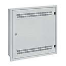 Rozvaděč SOHO LC-18 do zdi  s lištami 2U, 4U a 11U, 550x550 šedá RAL7035 s rámečkem k zazdění - Solarix - Nástěnné 19"