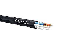 Zafukovací kabel MICRO Solarix 24vl 9/125 HDPE F<sub>ca</sub> černý SXKO-MICRO-24-OS-HDPE - Solarix - Kabel optický